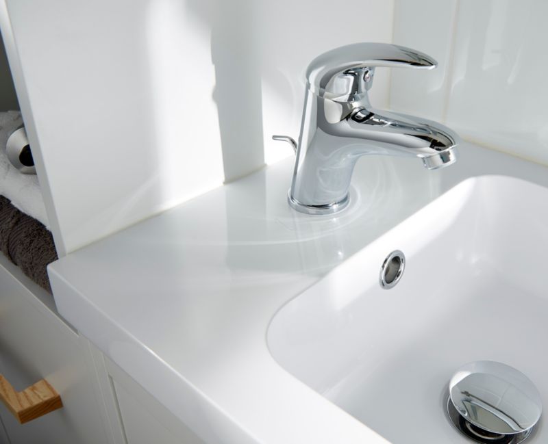 GoodHome Blyth krom håndvaskarmatur