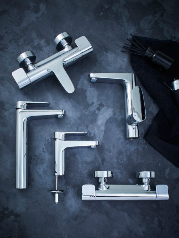 GoodHome Cavally L vaskebatteri med drejelig tud