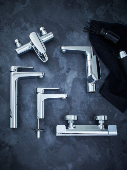 GoodHome Cavally L vaskebatteri med drejelig tud