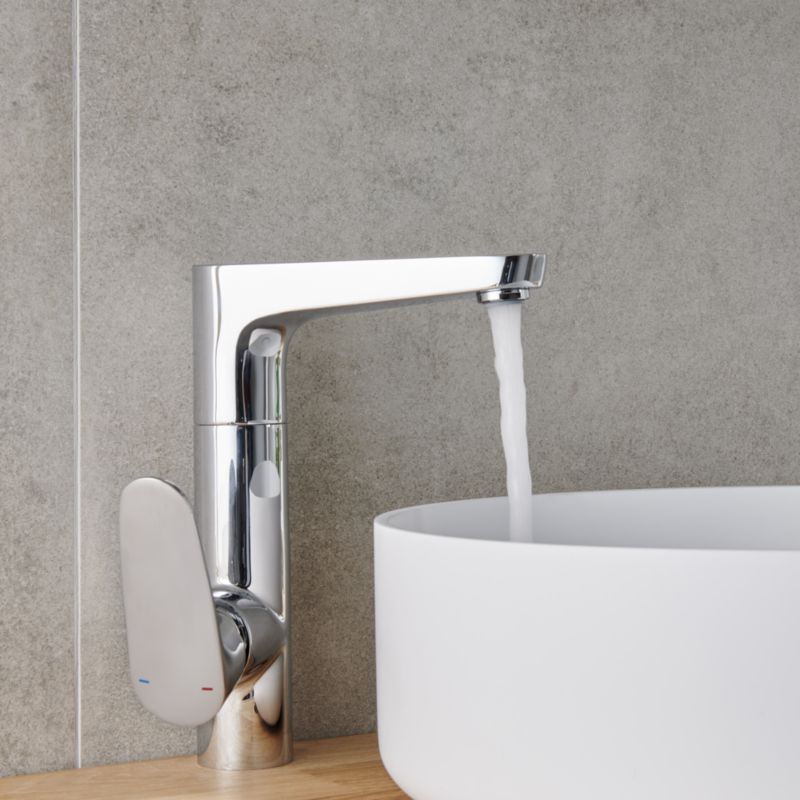 Håndvaskarmatur L-formet 235 mm Sølv