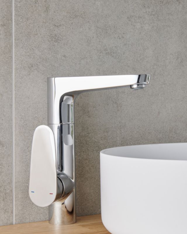 Håndvaskarmatur L-formet 235 mm Sølv