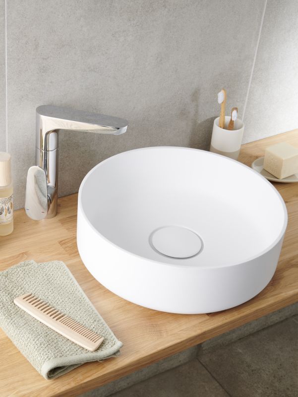 GoodHome Cavally L vaskebatteri med drejelig tud