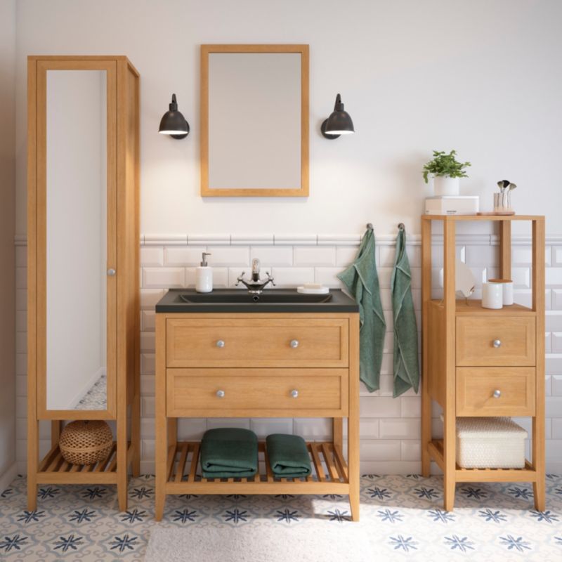 GoodHome Etel krom vaskebatteri