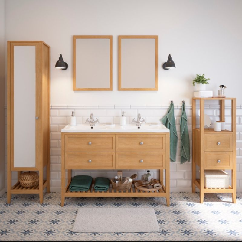 GoodHome Etel krom vaskebatteri