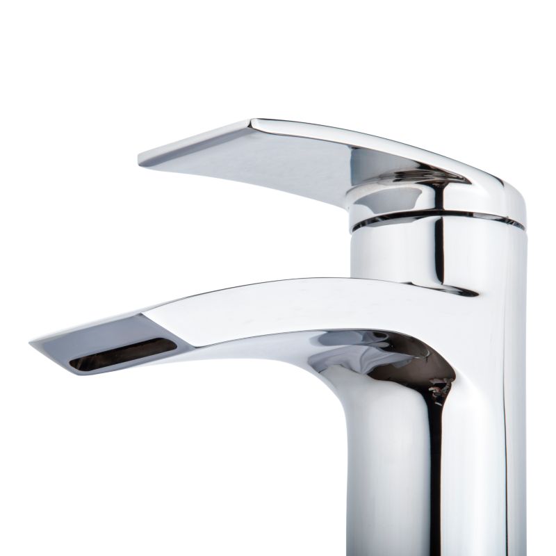 Badeværelsesarmatur Kariya Vandfald Chrom 103 mm