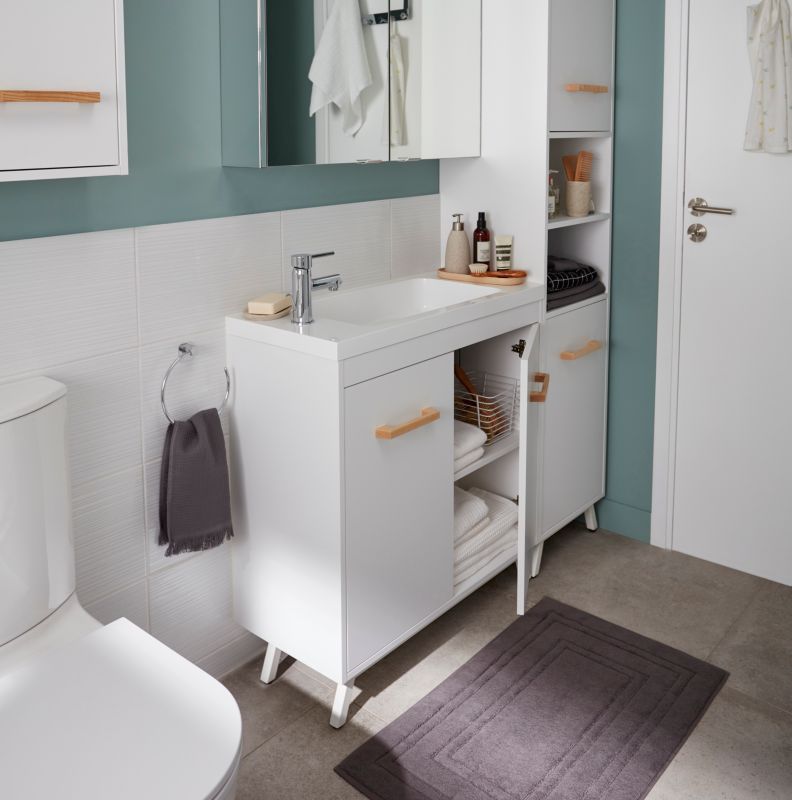 GoodHome Lazu krom håndvaskarmatur