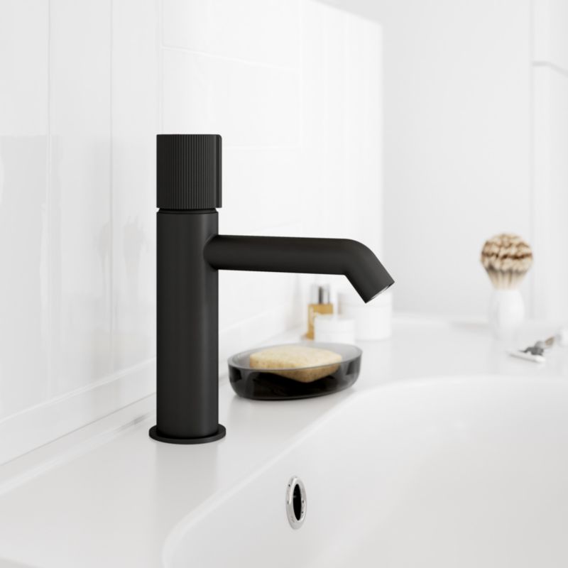 GoodHome Levanna M vaskebatteri i mat‑sort