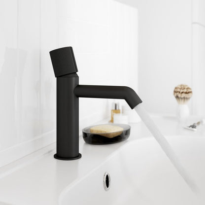 GoodHome Levanna M vaskebatteri i mat‑sort