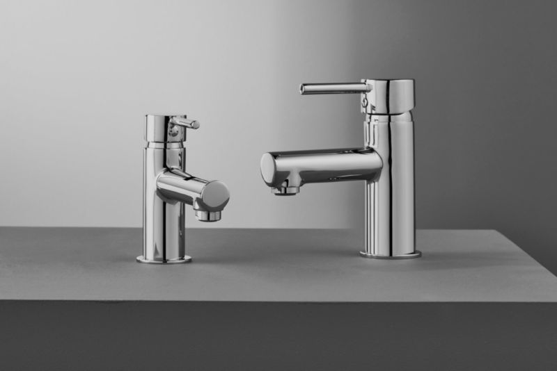 GoodHome Mini Lazu vaskebatteri i krom