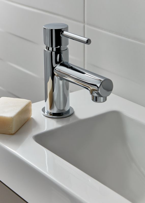 GoodHome Mini Lazu vaskebatteri i krom