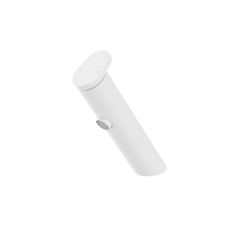 Bateria umywalkowa Nyasa biała z perlatorom obrotowym 193 mm | 3663602299929