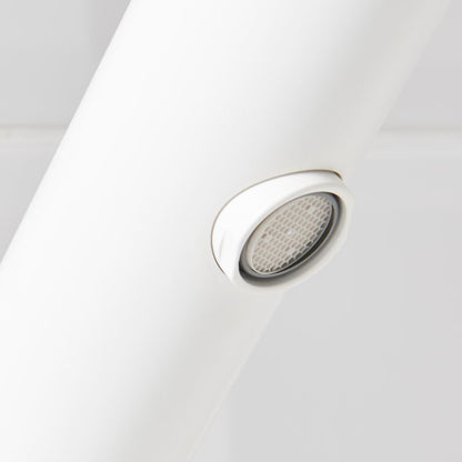 Bateria umywalkowa Nyasa biała z perlatorom obrotowym 193 mm | 3663602299929