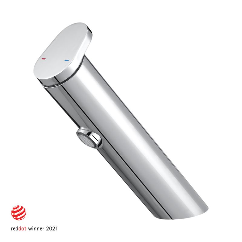 GoodHome Nyasa krom vaskebatteri til håndvask