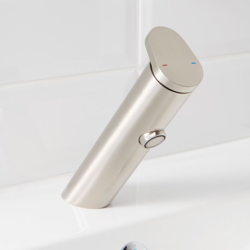 Badeværelsesarmatur Nyasa Inox med Klik-klak Bundventil | 3663602299707