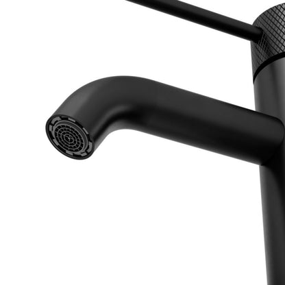 Håndvaskarmatur Owens M 14,3 cm Mat Sort | 5059340577272