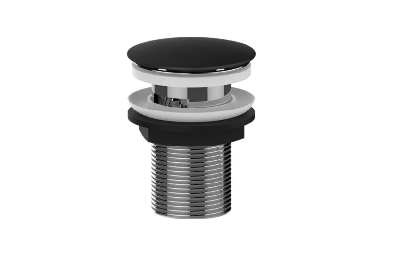 GoodHome Teesta M sort vaskebatteri