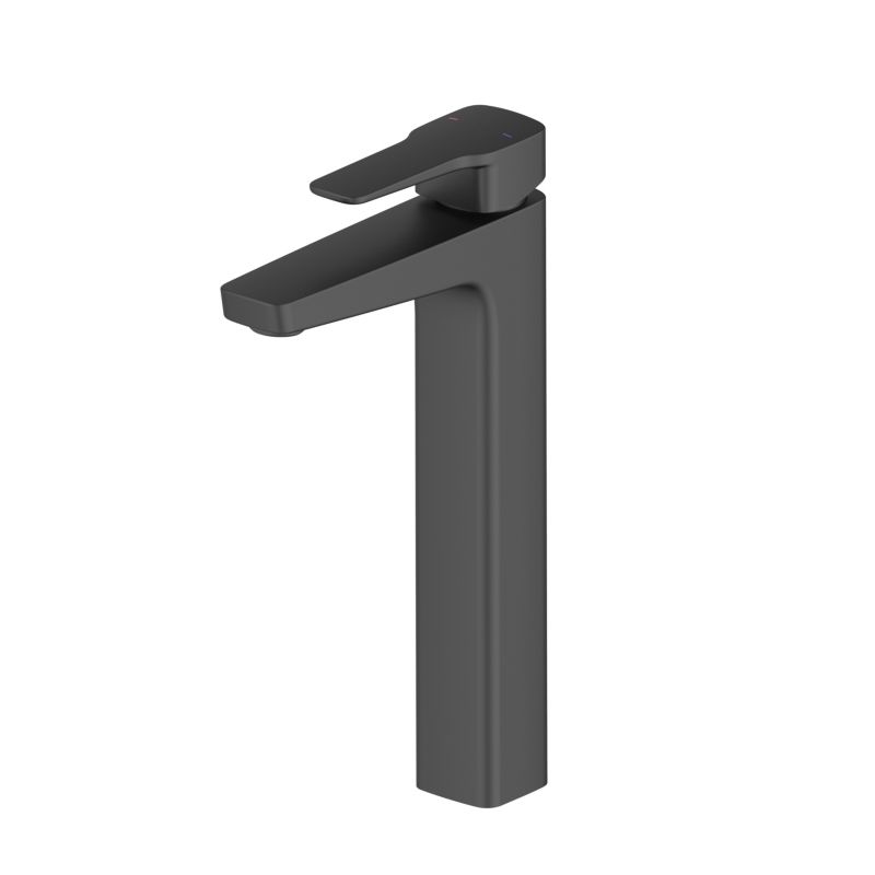 GoodHome Teesta XL sort vaskebatteri