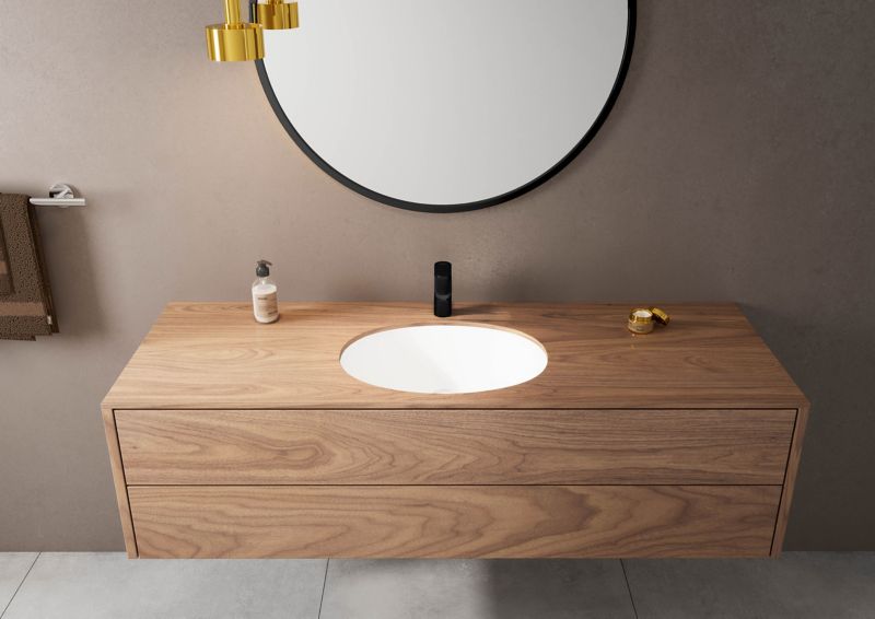 Hansgrohe Blend L sort vaskebatteri
