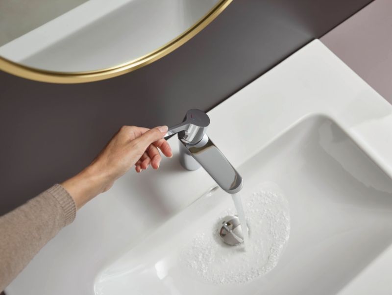 Håndvaskarmatur Waterforms L Krom 162 mm