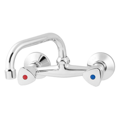 Kemer krom vægmonteret håndvaskarmatur