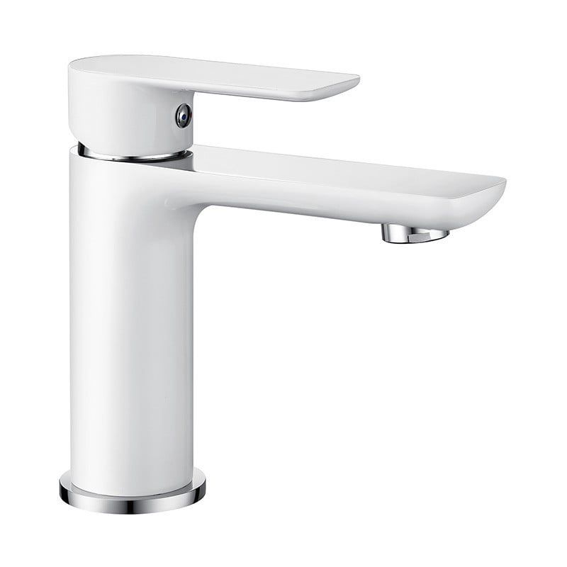 Mexen Alfa håndvaskarmatur hvid/krom 1 stk.