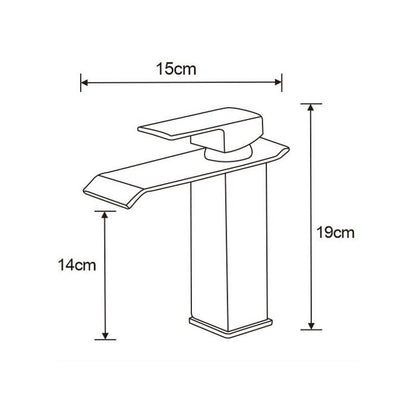 Mexen Apus håndvaskarmatur, guldfarvet, 1 stk.