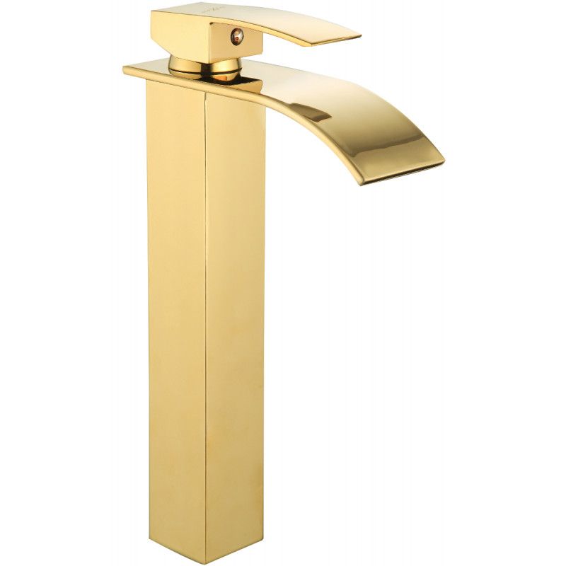 Mexen Aries høj vaskebatteri i guld, 1 stk.