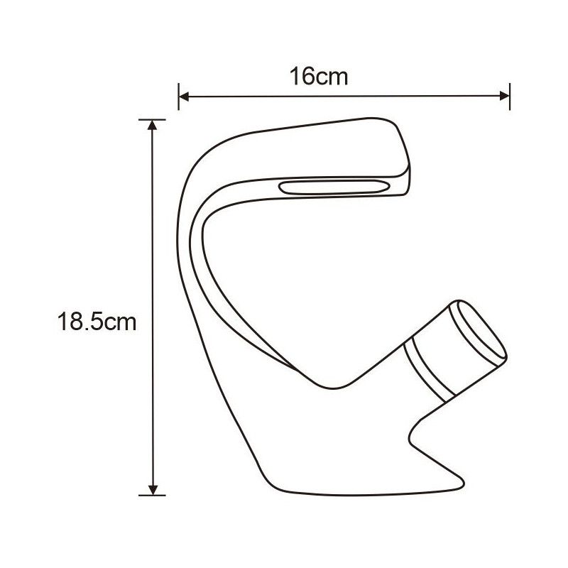 Mexen Cardo kromet håndvaskarmatur 1 stk.