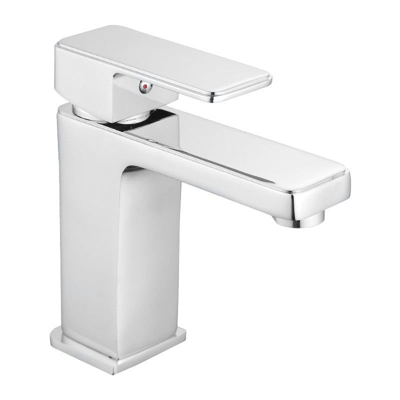 Mexen Cetus håndvaskarmatur i krom med fast tud, 1 stk.