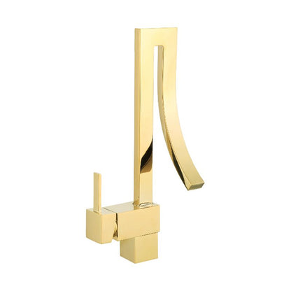 Mexen Elbrus vaskebatteri i guld, 747100-50, 1 stk.