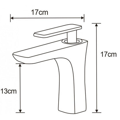 Mexen Indus gulvaskebatteri i guld 744600-50 1 stk.