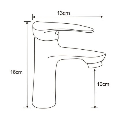 Mexen Irys håndvaskarmatur, krom, 1 stk.