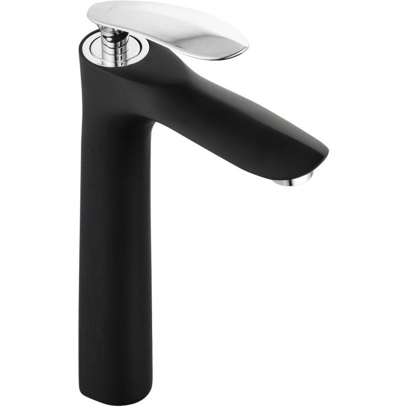 Mexen Lily høj vaskebatteri sort/krom 1 stk.