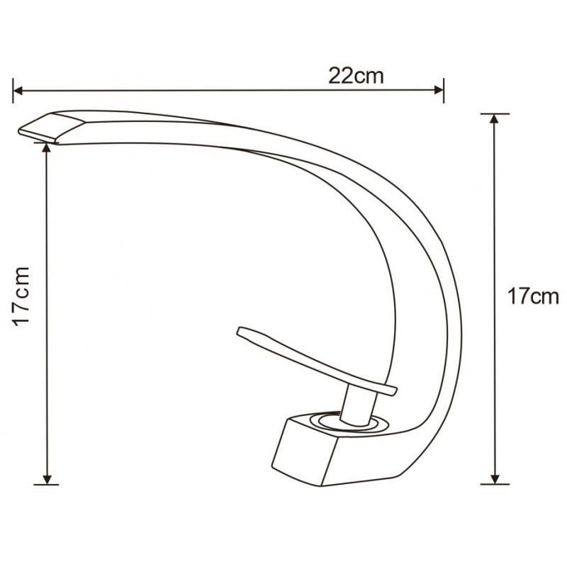 Mexen Lupus sort vaskebatteri 1 stk.