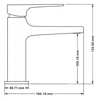 Mexen Lynx vaskebatteri i guld, 1 stk.
