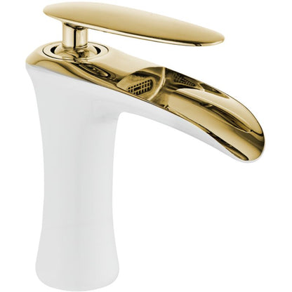 Mexen Lyra hvid/guld vaskebatteri 1 stk.