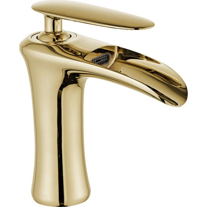 Mexen Lyra gulvaskebatteri i guld 745300-50 1 stk.