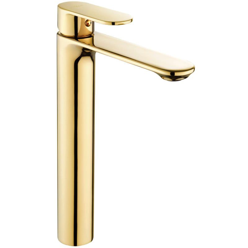 Mexen Milo høj vaskarmatur i guld, 1 stk.