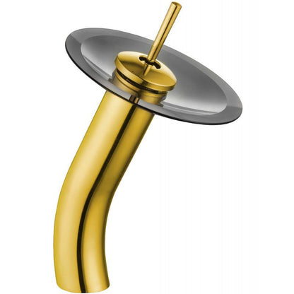 Mexen Niagara gulvmonteret vaskebatteri i guld 29 cm, 1 stk.