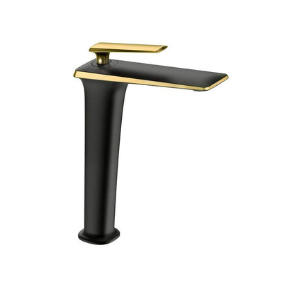 Mexen Purus håndvaskarmatur sort/guld 1 stk.