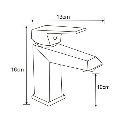Mexen Zila krom håndvaskarmatur 746800-00, 1 stk.