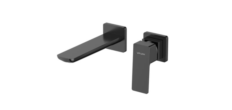 Bateria umywalkowa podtynkowa Harris gun metal | 2424540