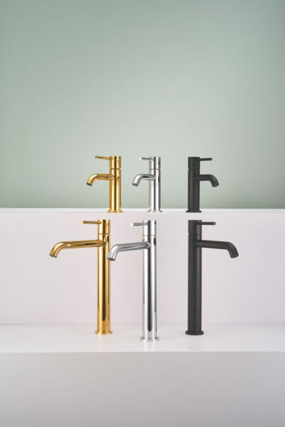 Riva gulvaskebatteri i guld