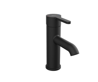Bateria umywalkowa Carelia Czarna Matowa 168 mm
