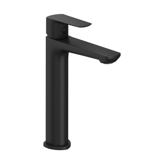 Ravak Life LF 014.20BL stående håndvaskarmatur 240 mm uden bundventil sort 1 stk