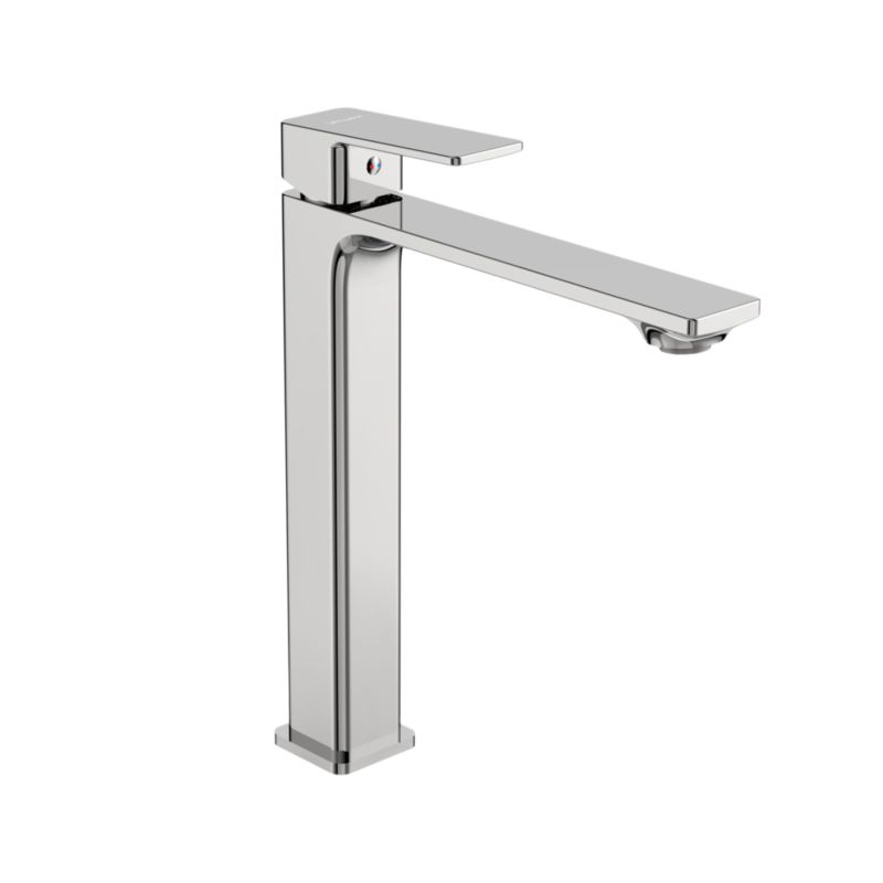 Høj Håndvaskarmatur Harris Krom 21 cm