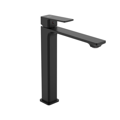 Høj Håndvaskarmatur Sort 27 cm Keramisk Patron