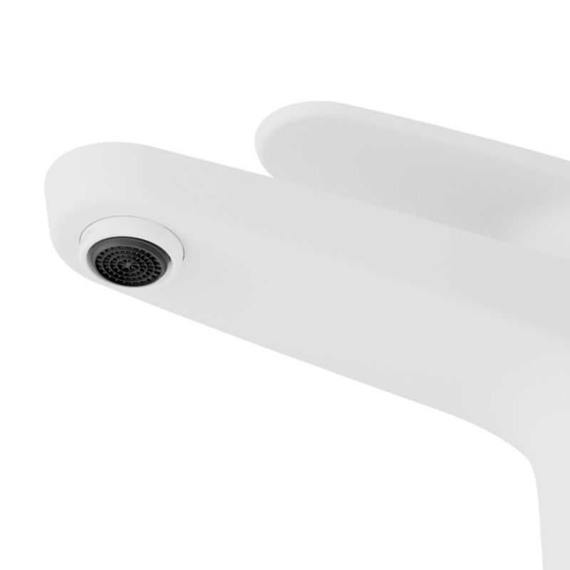 Høj Håndvaskarmatur Cavally Hvid Mat 30,1 cm