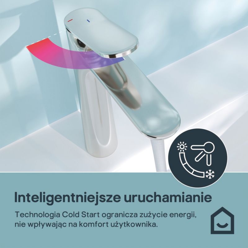 Høj Håndvaskarmatur Kentia XL Krom