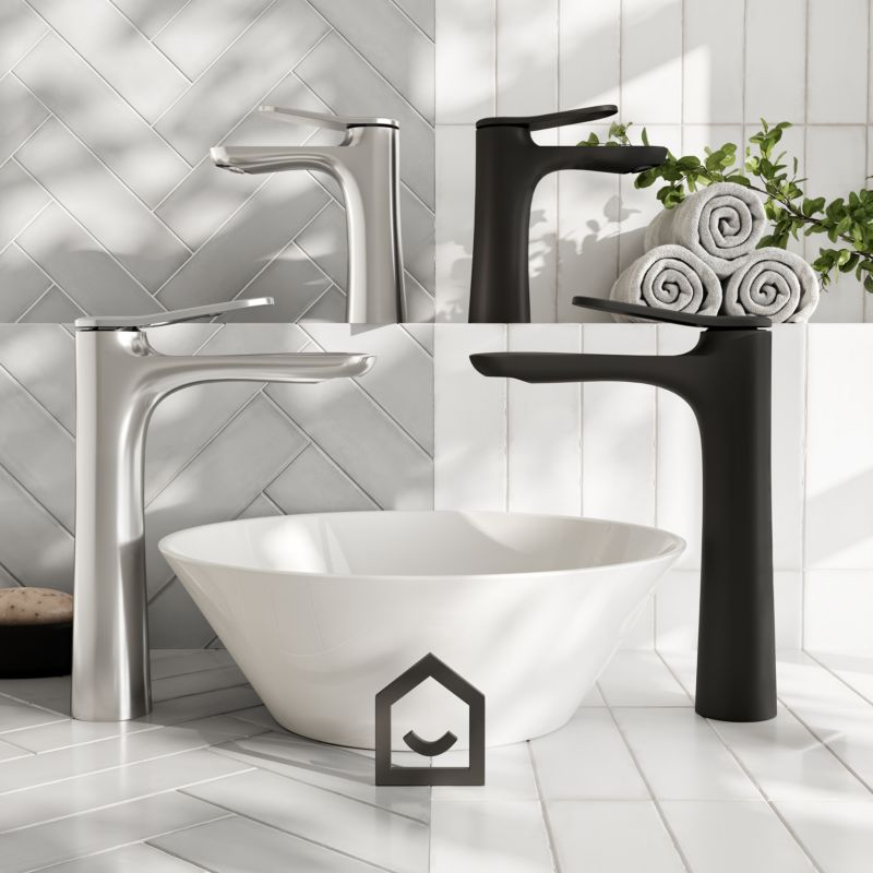 Høj Håndvaskarmatur Kentia XL Krom